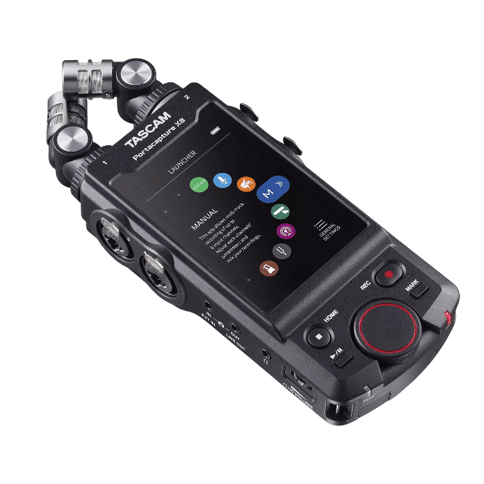 TASCAM PORTACAPTURE X8 8-CHANNEL 32-BIT MULTITRACK RECORDER