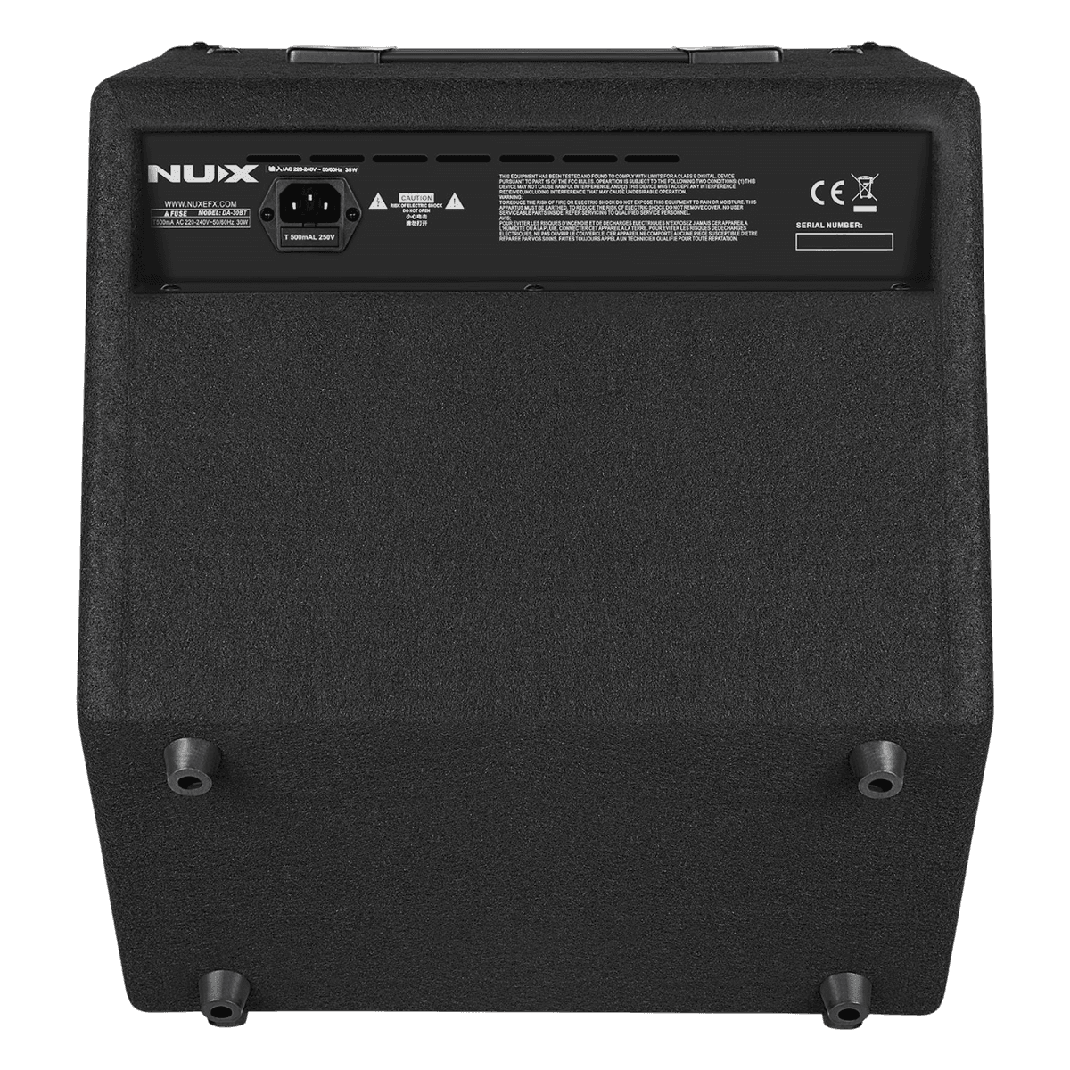 NUX DA30BT 30-WATT BLUETOOTH PERSONAL MONITOR AMPLIFIER DRUM