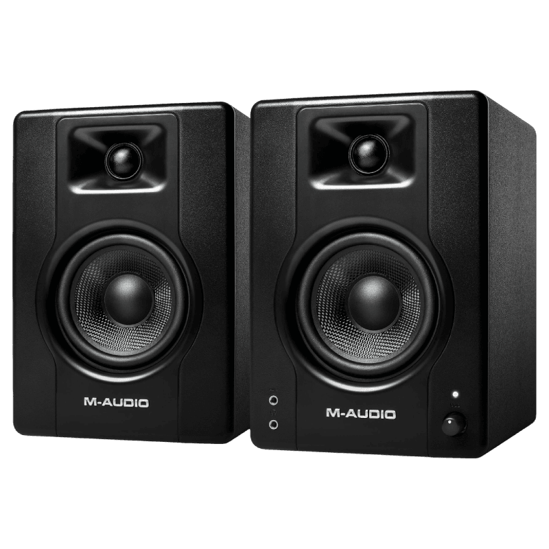 M-AUDIO BX4 120-WATT POWERED STUDIO MONITOR