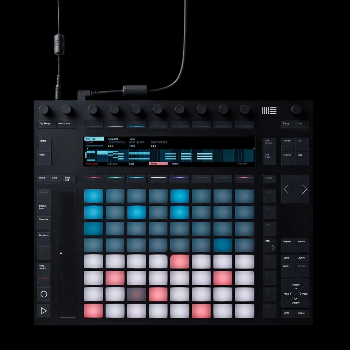 ABLETON PUSH 2 WITH LIVE 11 SUITE BUNDLE PAD MIDI CONTROLLER