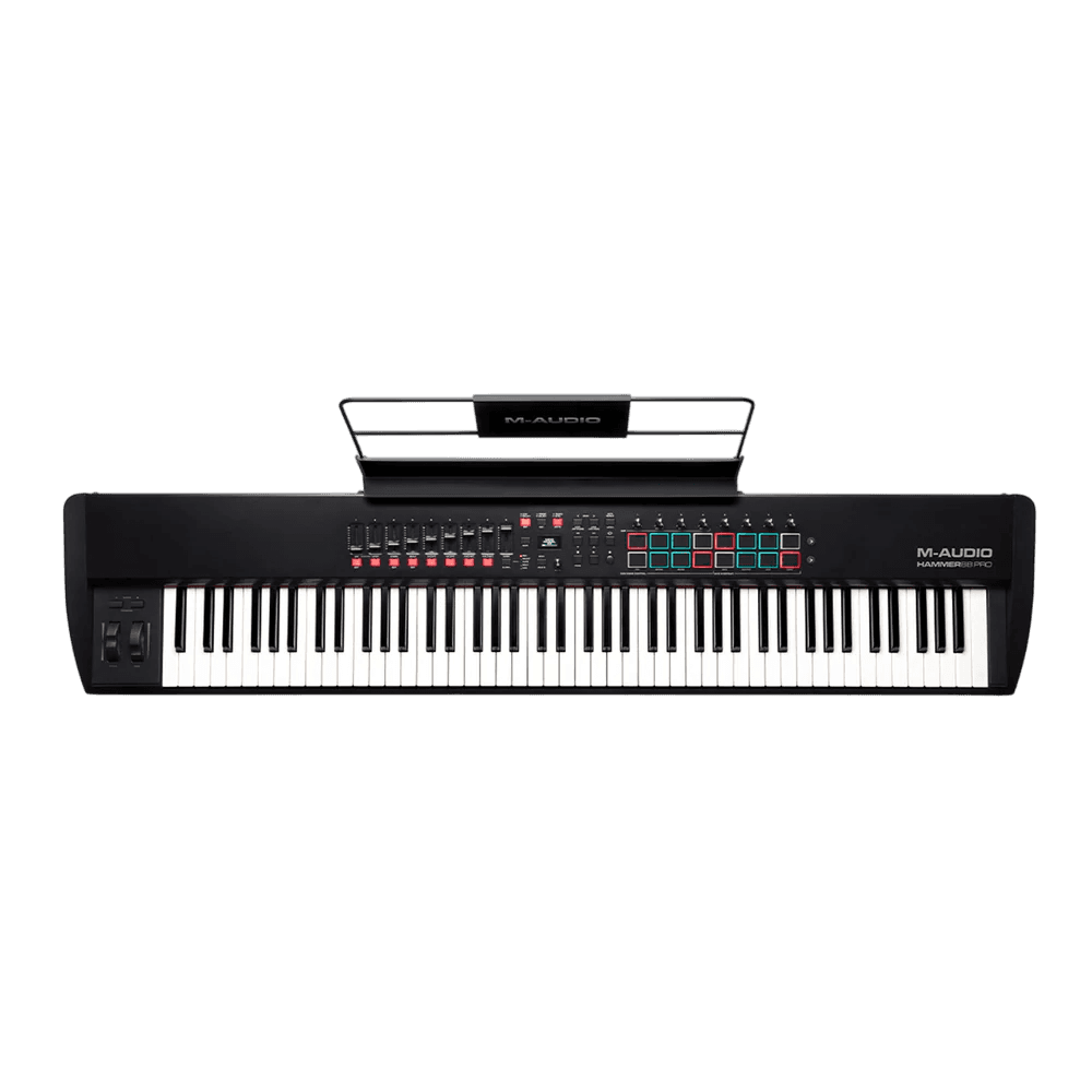 M-AUDIO HAMMER 88 PRO 88-KEY GRADED HAMMER ACTION MIDI KEYBOARD CONTROLLER