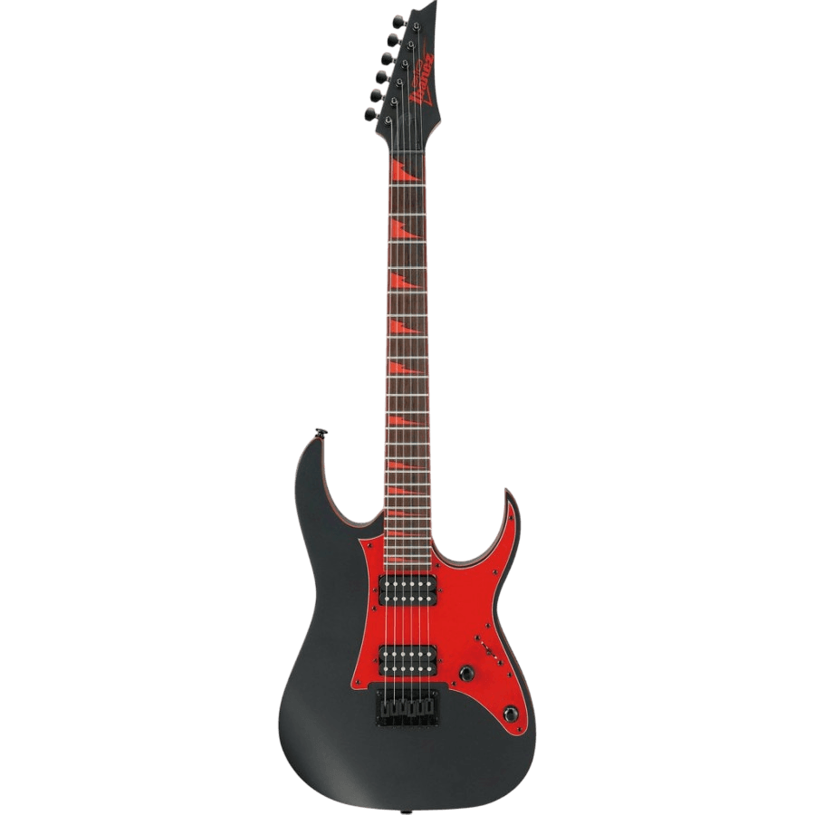IBANEZ GRG131DX-BKF GIO BLACK FLAT GITAR ELEKTRIK