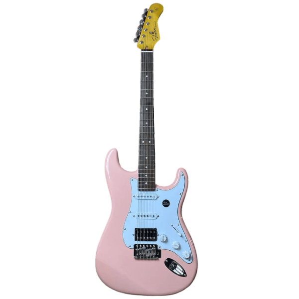 FENA STRATOCASTER ST STD SHELL PINK GITAR ELEKTRIK