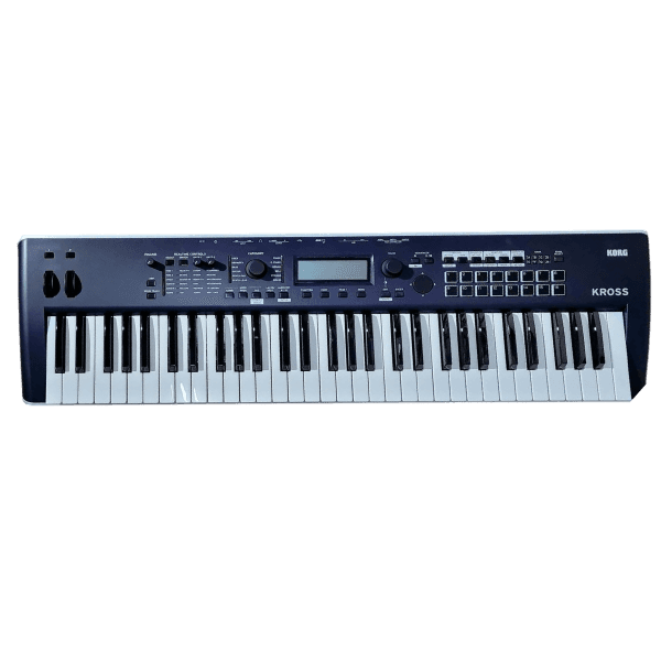 KORG KROSS2 61-KEYS 16-PADS WORKSTATION SYNTHESIZER BLUE