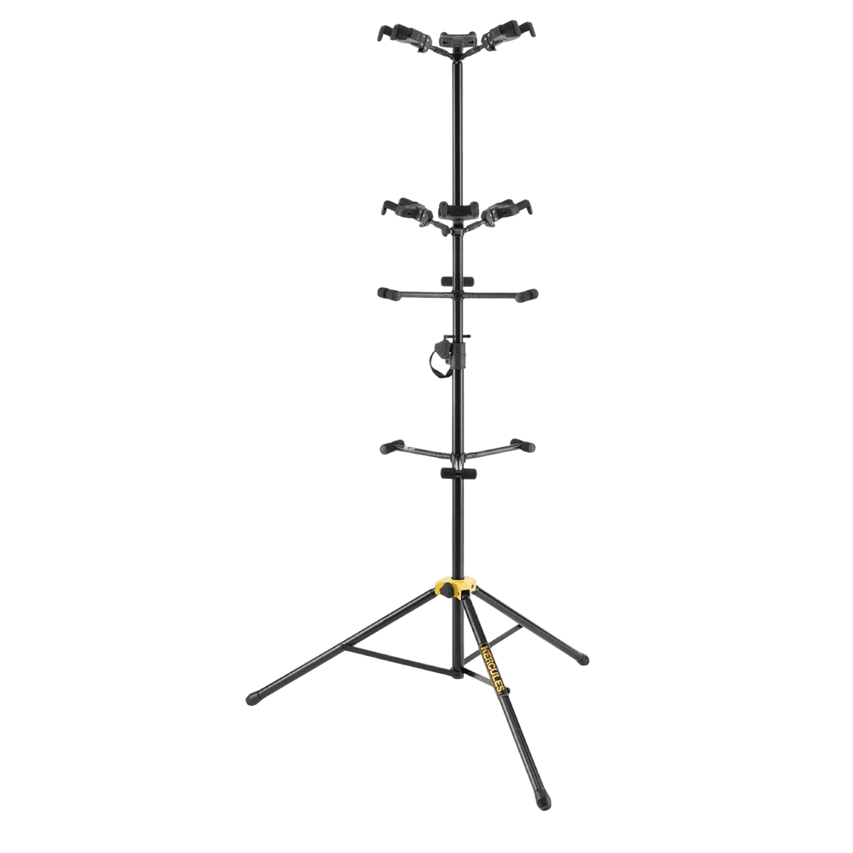 HERCULES GS526B PLUS 6PCS AUTO GRIP SYSTEM GUITAR STAND