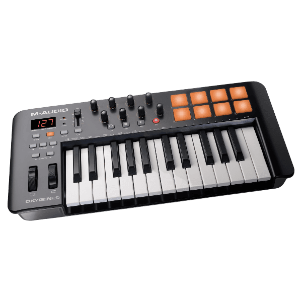 M-AUDIO OXYGEN 25 MKIV USB 25-KEYS MIDI KEYBOARD CONTROLLER