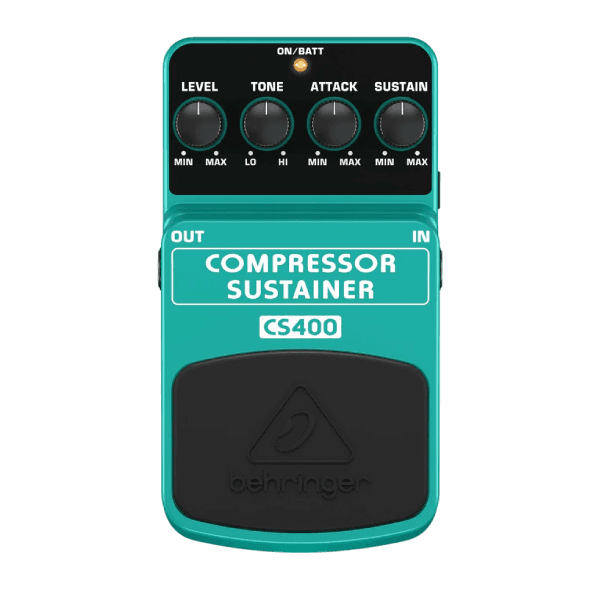BEHRINGER CS400 COMPRESSOR SUSTAINER PEDAL GITAR