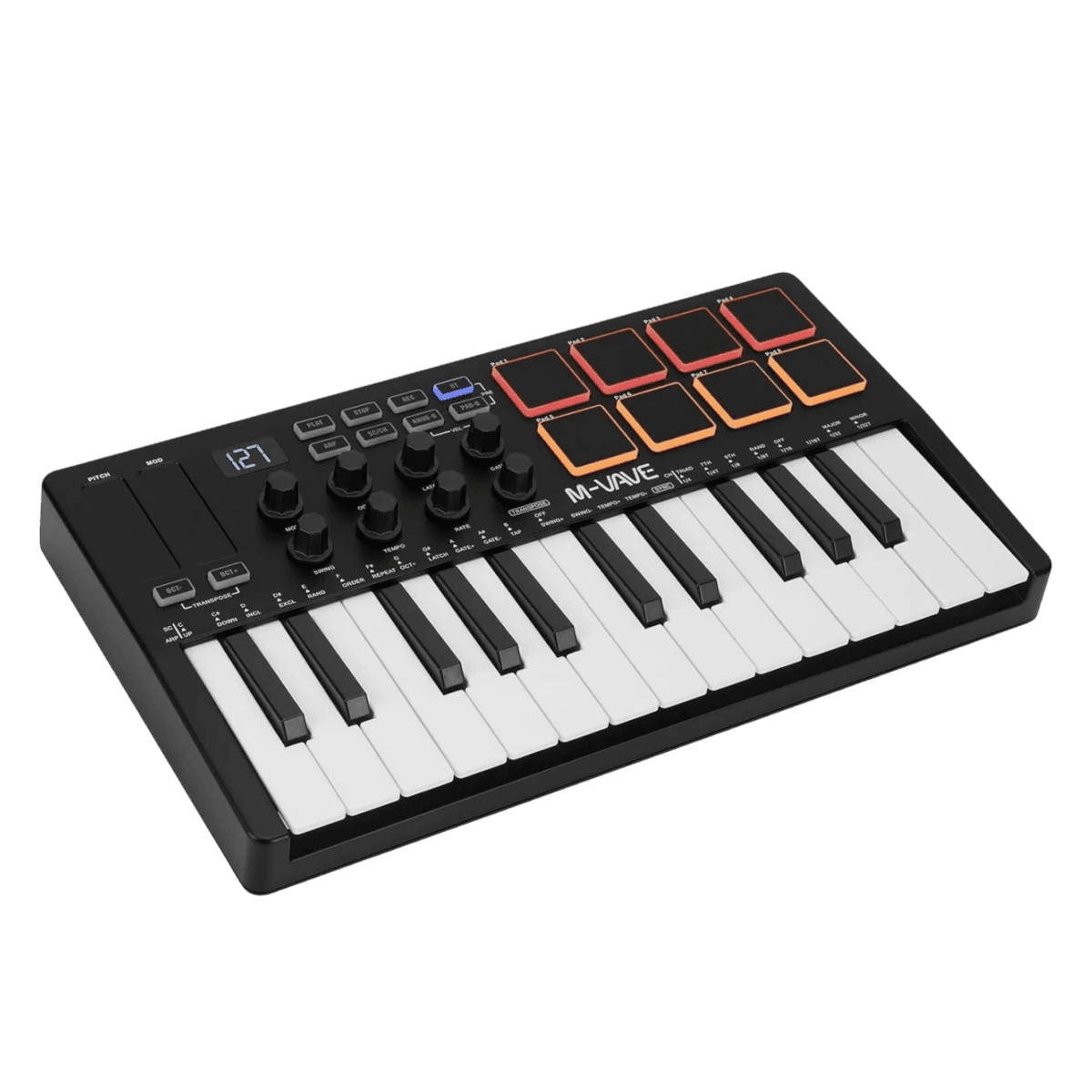 M-VAVE SMK 25 MIDI 25-KEYS MIDI KEYBOARD CONTROLLER