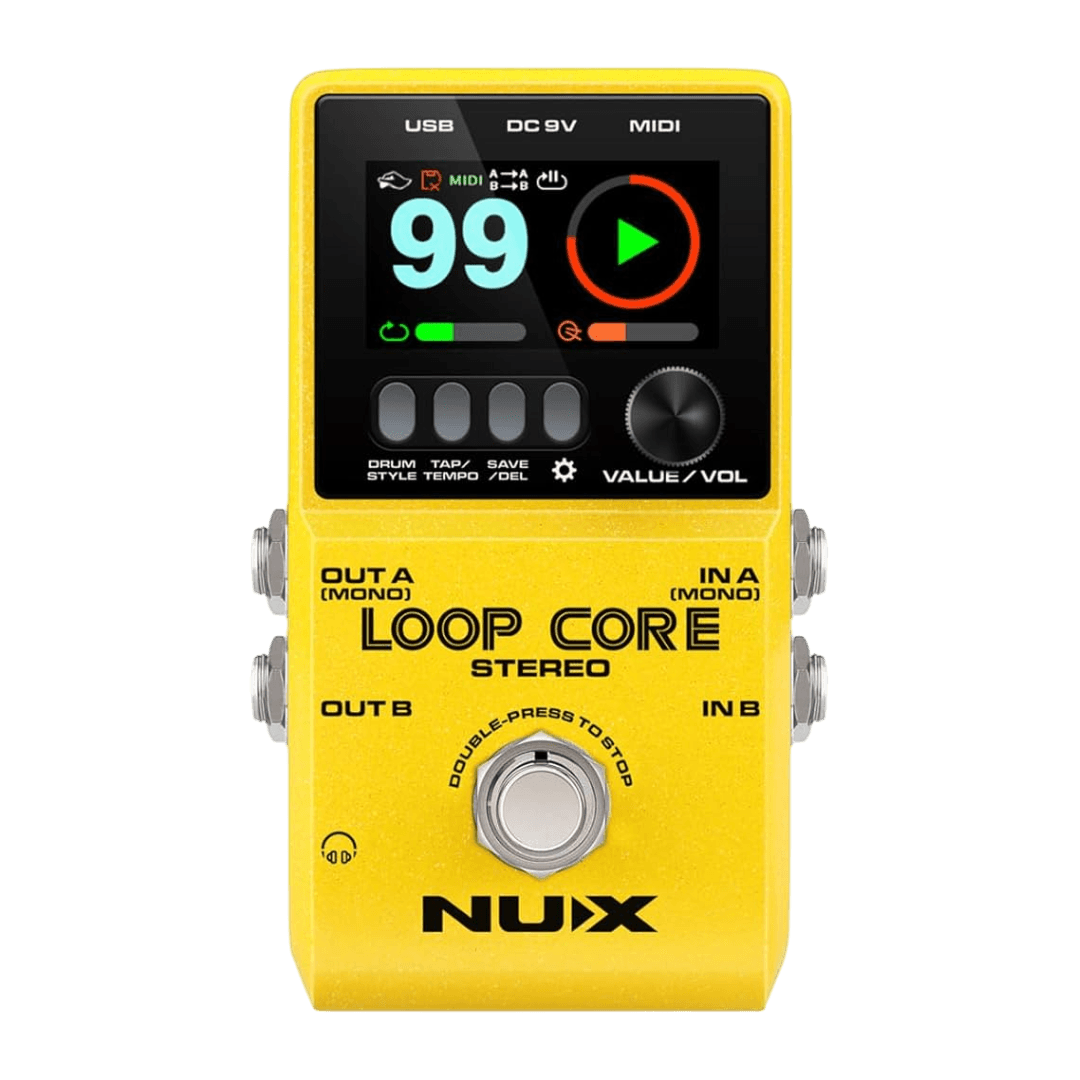 NUX LOOP CORE STEREO LOOPER PEDAL GITAR