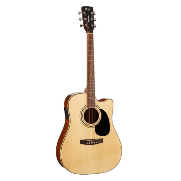 CORT AD880CE NAT CUTAWAY GLOSSY NATURAL GITAR AKUSTIK