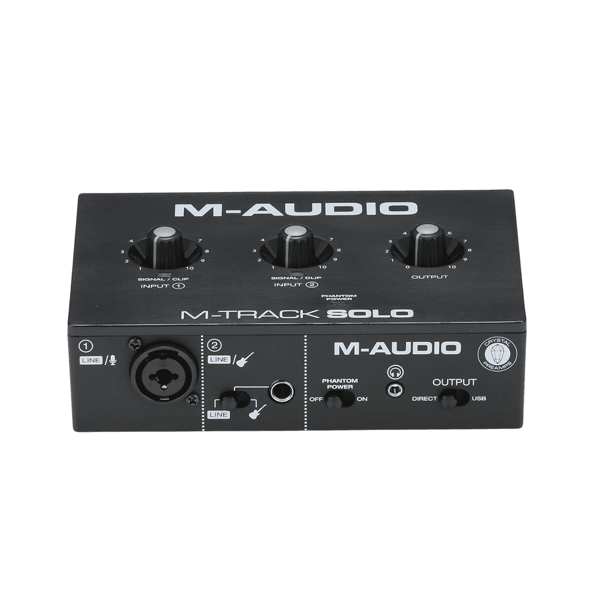 M-AUDIO M-TRACK SOLO 2-CHANNEL USB AUDIO INTERFACE