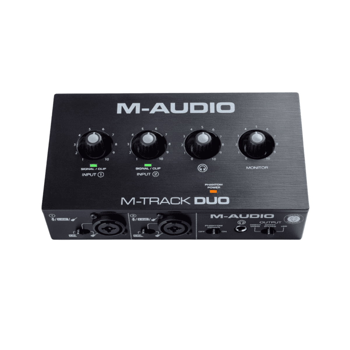 M-AUDIO M-TRACK DUO 2-CHANNEL USB AUDIO INTERFACE
