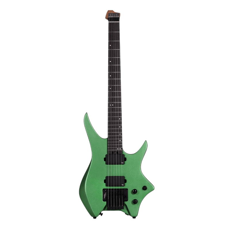 HEX N500 S/MEG EMERALD GREEN HEADLESS GITAR ELEKTRIK
