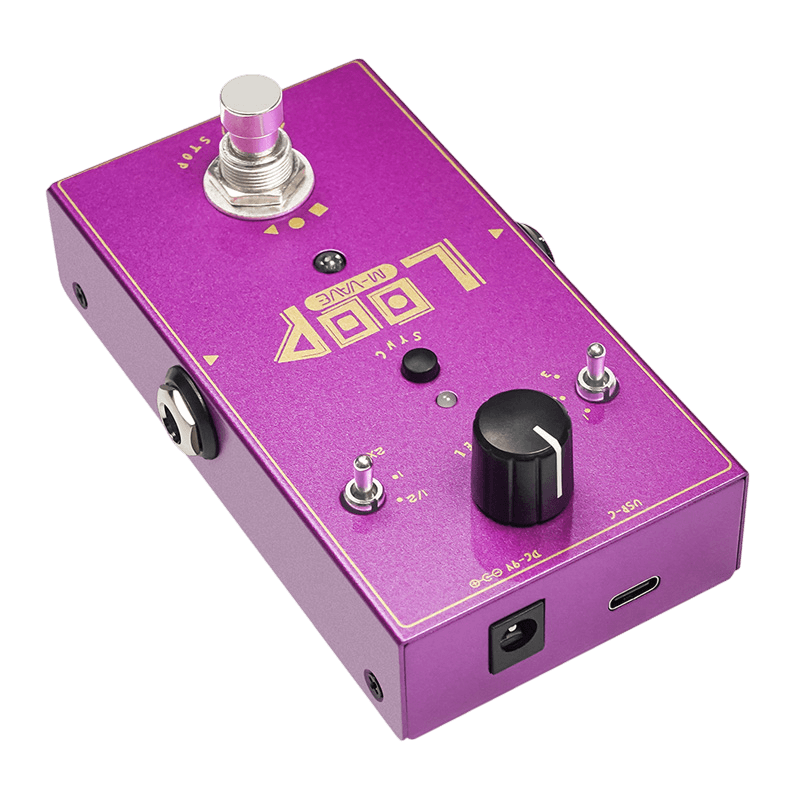 M-VAVE LOOP II PORTABLE SINGLE PHRASE LOOP GUITAR EFFECT PEDAL