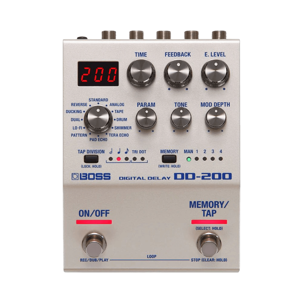 BOSS DD-200 DIGITAL DELAY PEDAL GITAR