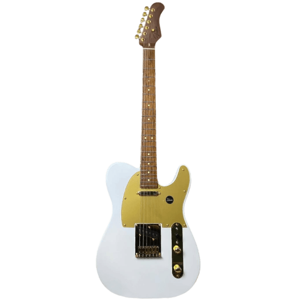 FENA TL DB TELECASTER WHITE BEAUTY GITAR ELEKTRIK
