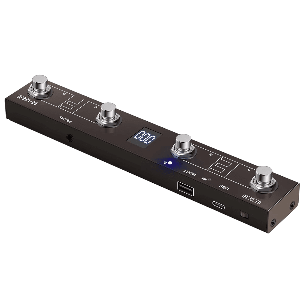 M-VAVE CHOCOLATE PLUS BT WIRELESS MIDI FOOT CONTROLLER