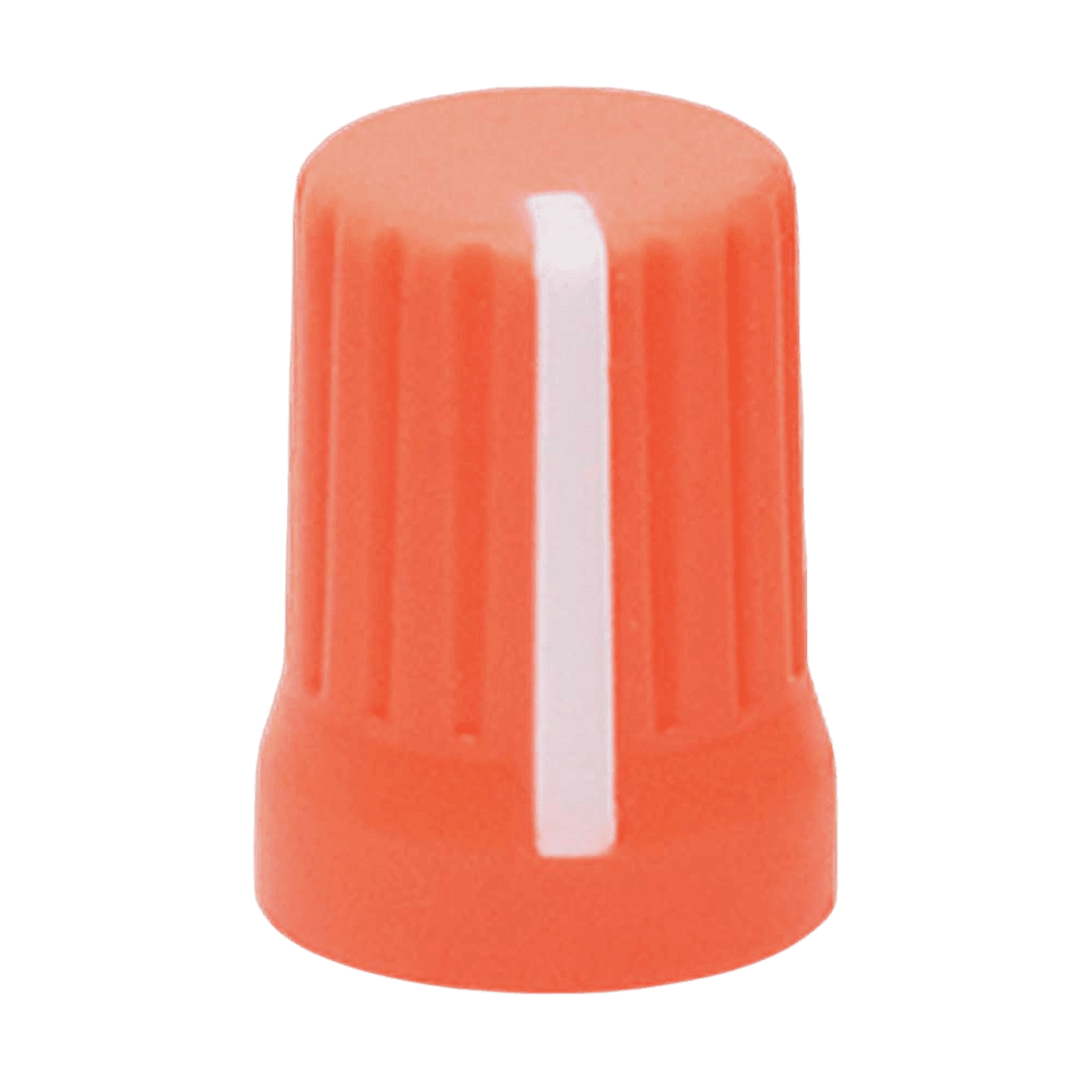 DJTT CC CHROMA CAPS SUPERKNOB NEON ORANGE