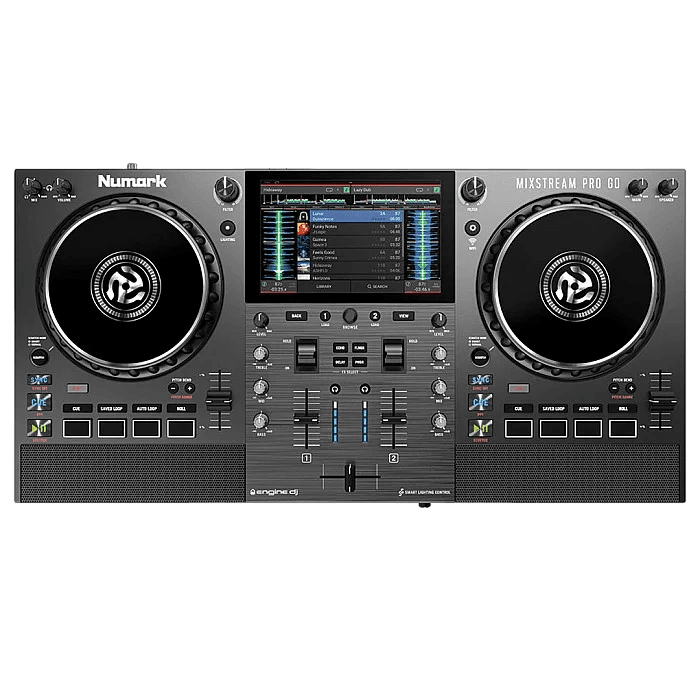 Numark Mixstream Pro Go Battery Powered Standalone DJ Controller