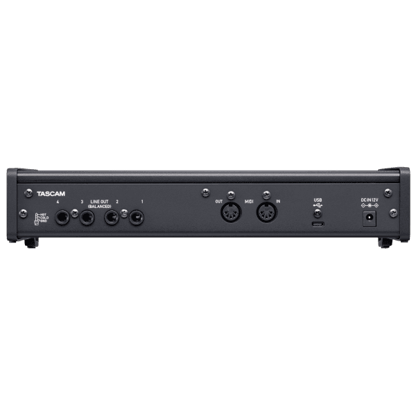 TASCAM US-4x4HR HIGH RESOLUTION USB MIDI AUDIO INTERFACE