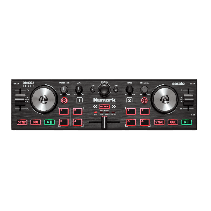 NUMARK DJ2GO2 TOUCH DJ CONTROLLER