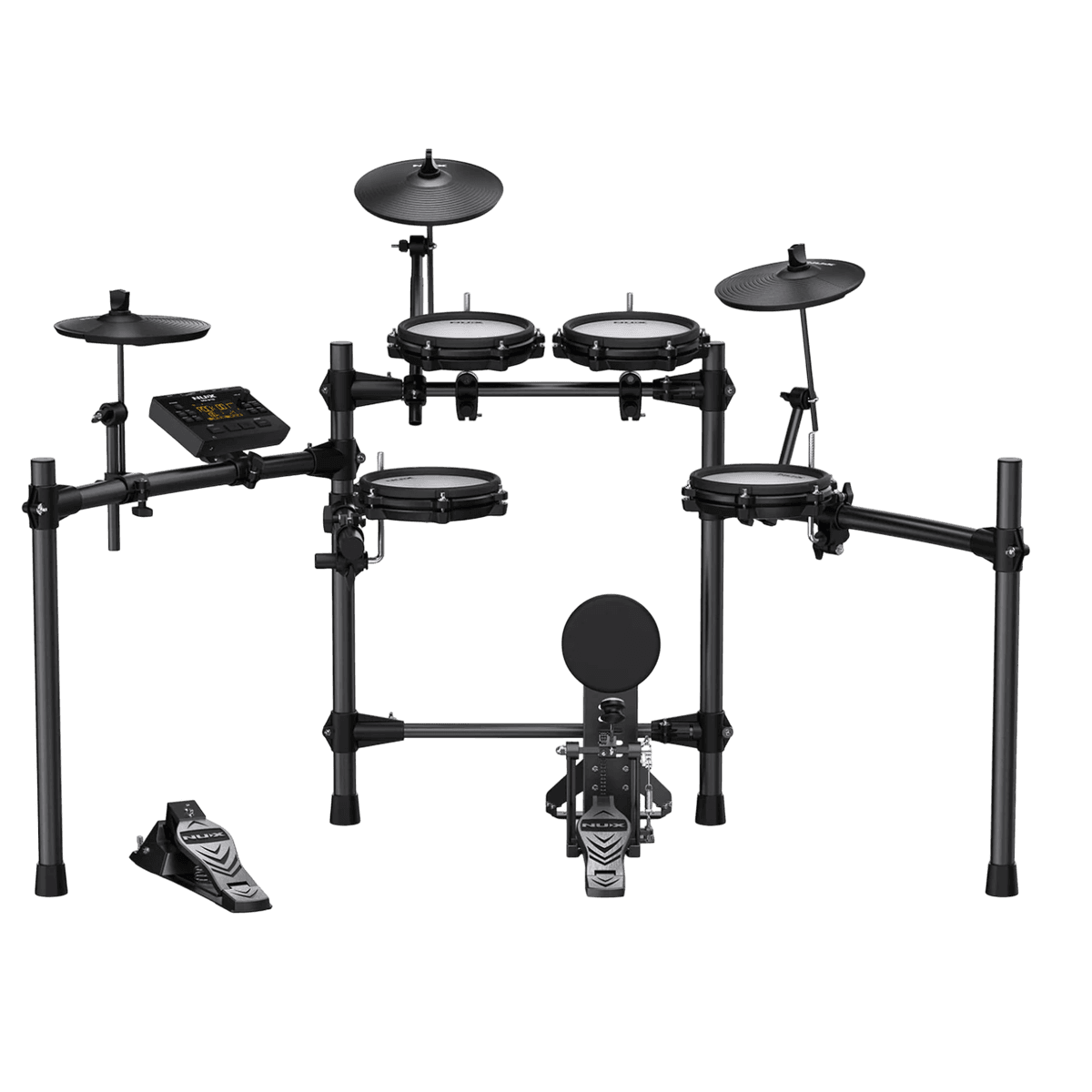 NUX DM210 8-PIECE ALL MESH HEAD DIGITAL ELECTRONIC DRUM KIT