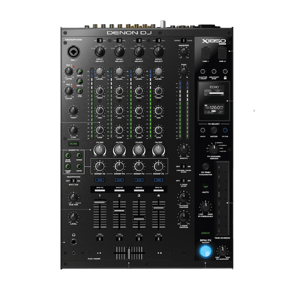 DENON DJ X1850 PRIME PROFESSIONAL 4-CHANNEL CLUB DJ MIXER