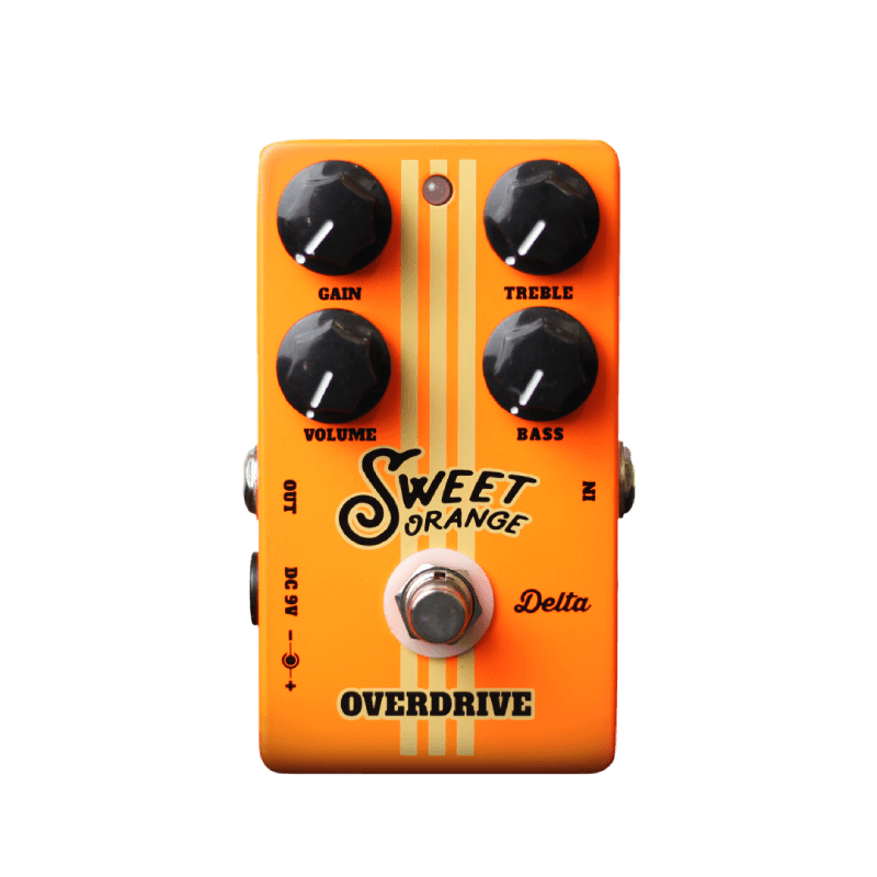 DELTA DEP02 SWEET ORANGE OVERDRIVE PEDAL GITAR