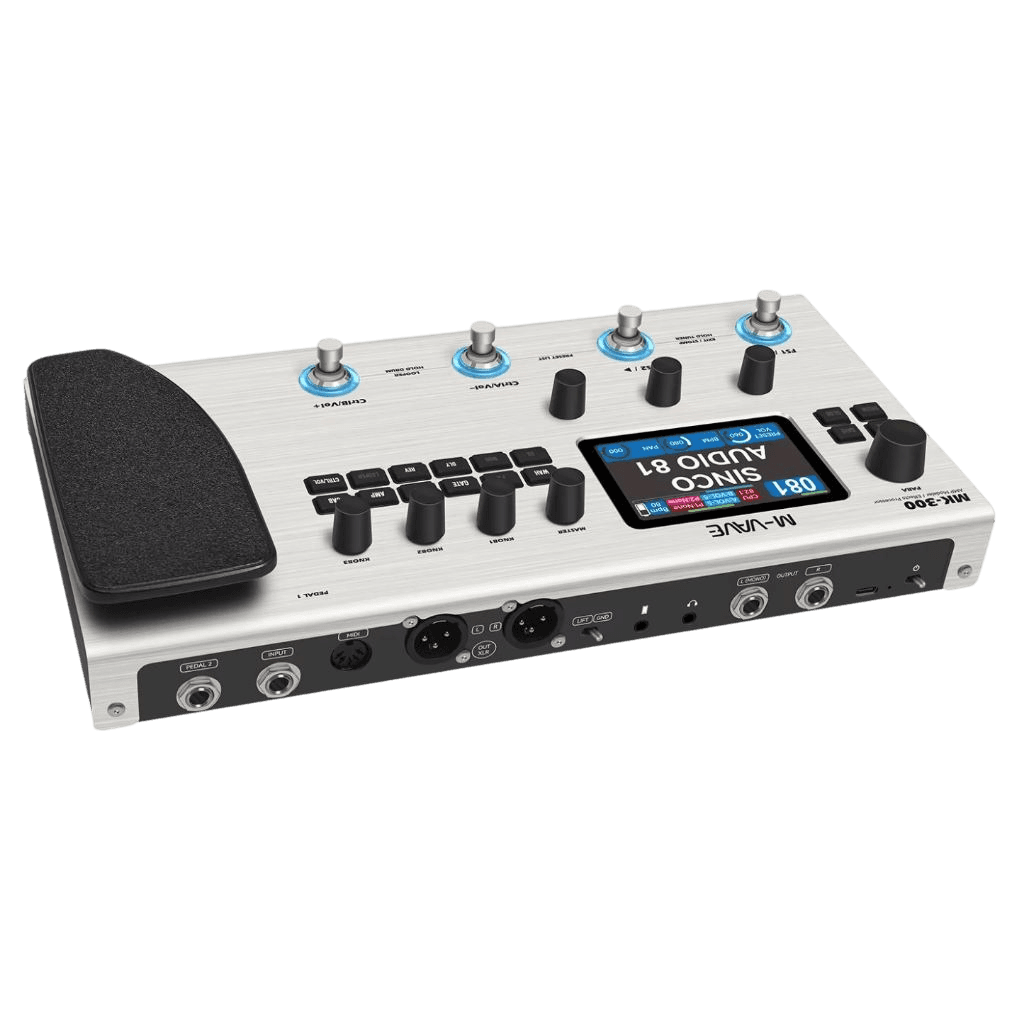 M-VAVE MK-300 MULTI EFFECT GUITAR BASS PROCESSOR PEDAL