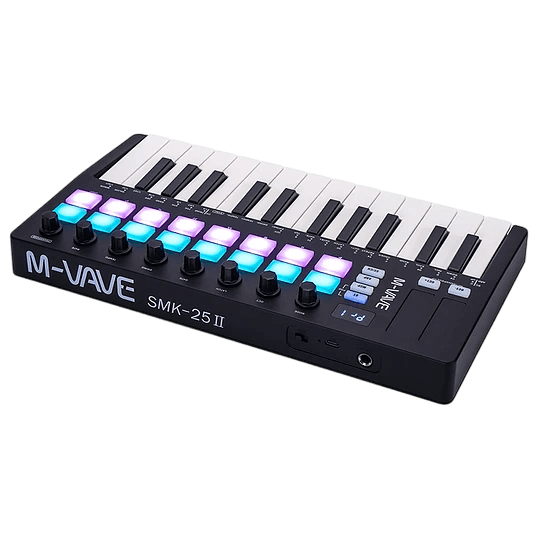 M-VAVE SMK 25-II 25-KEYS MIDI KEYBOARD CONTROLLER