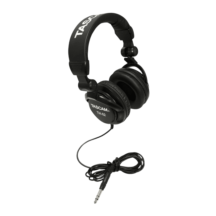 TASCAM TH-02 STUDIO FLAT MONITOR HEADPHONE