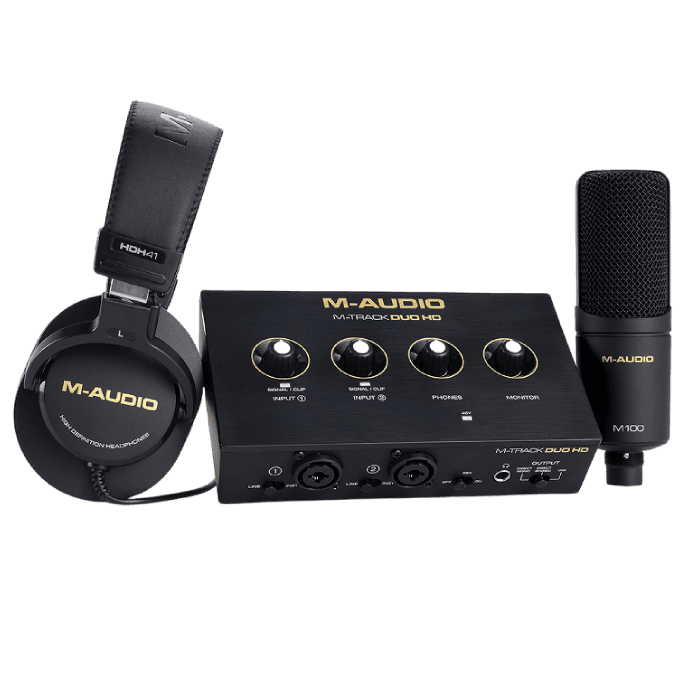 M-AUDIO M-TRACK DUO HD USB-C AUDIO INTERFACE PRODUCER PACK