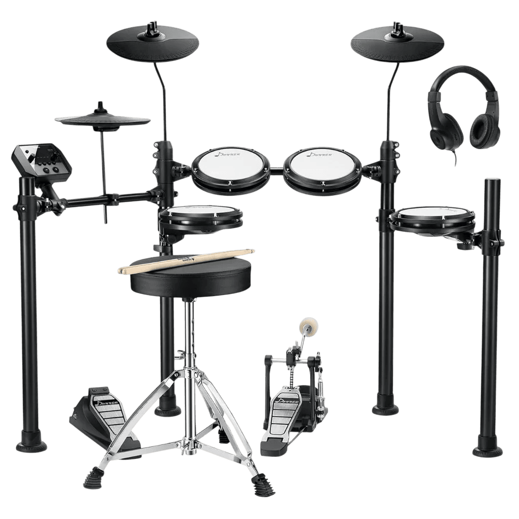 Donner DED-95 Electronic Drum Kit for Beginner with Kick Drum