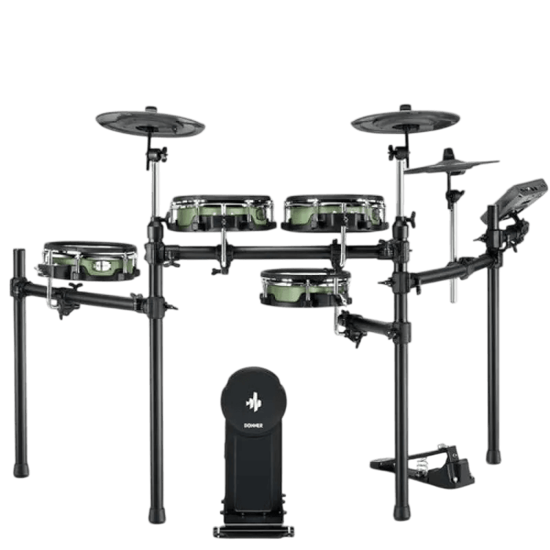 DONNER DED-500 5 Drum and 3 Cymbal with Standard Mesh Heads Electronic Drum Set