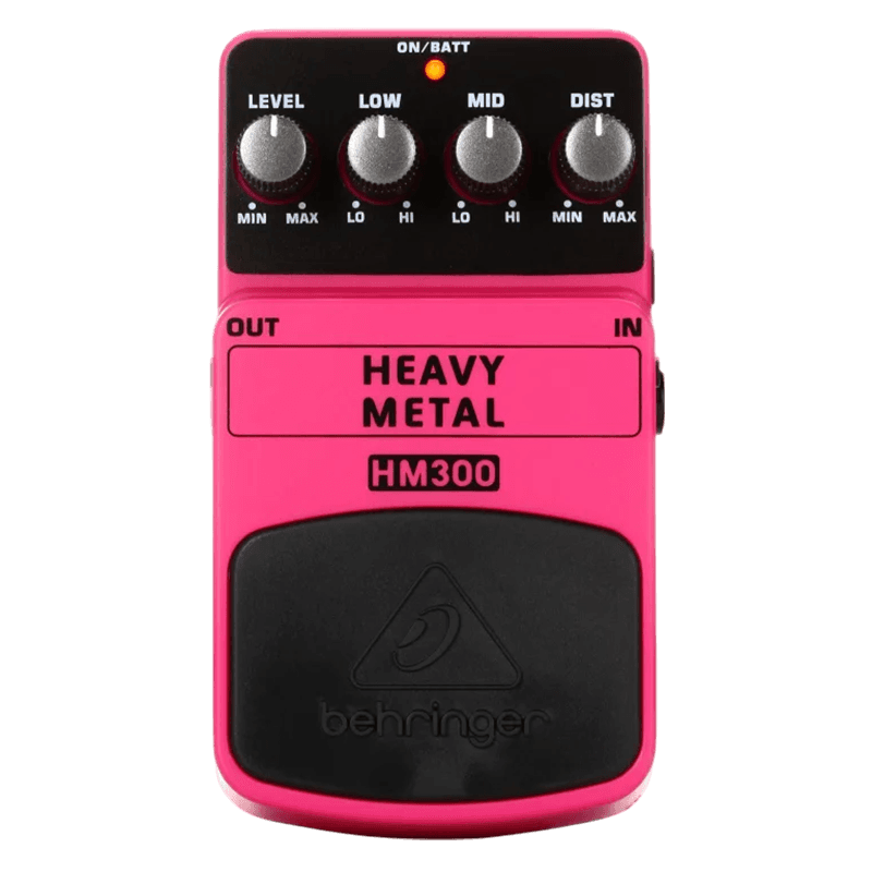 BEHRINGER HM300 HEAVY METAL DISTORTION GUITAR PEDAL