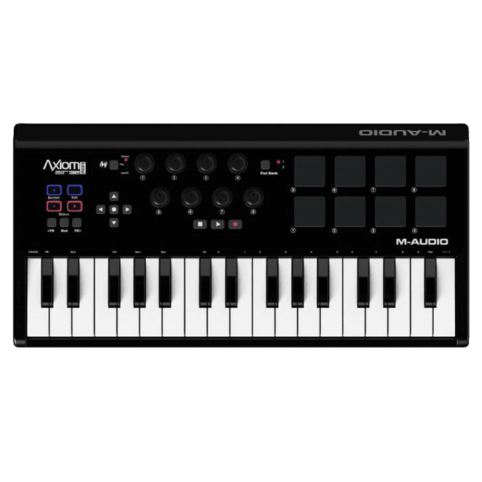 M-AUDIO AXIOM AIR MINI 32 USB MIDI CONTROLLER WITH PAD