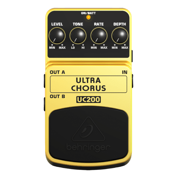 BEHRINGER UC200 STEREO ULTRA CHORUS PEDAL GITAR
