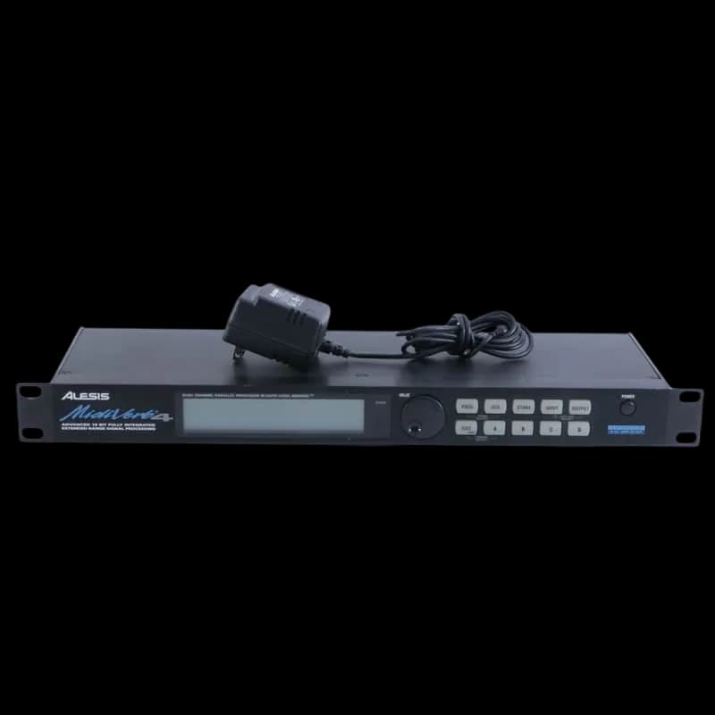 ALESIS MIDIVERB 4 DUAL-CHANNEL PARALEL MULTIEFFECTS PROCESSOR