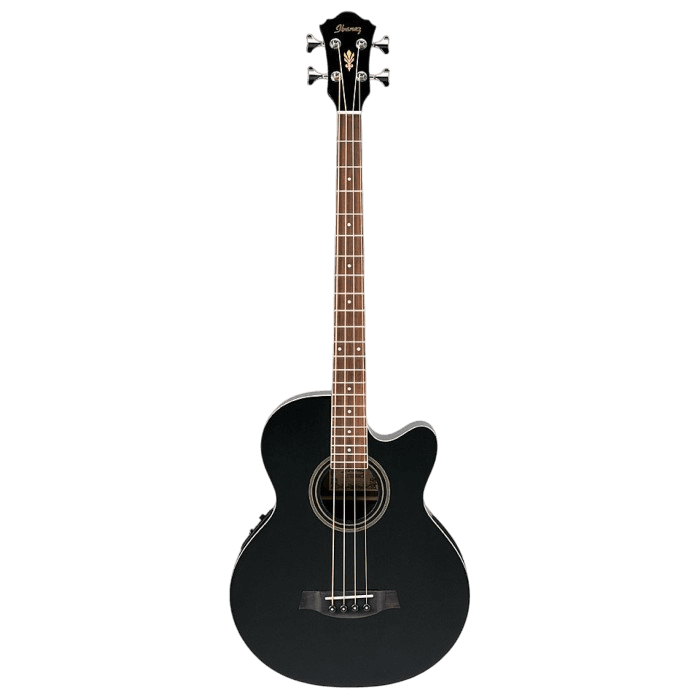 IBANEZ AEB8E-BK 4-STRING ACOUSTIC BASS BLACK
