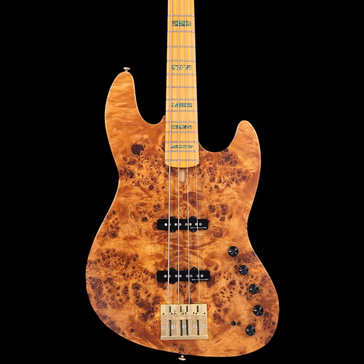 SIRE MARCUS MILLER V10-4 NATURAL SATIN 4-STRING FRETLESS LECTRIC BASS