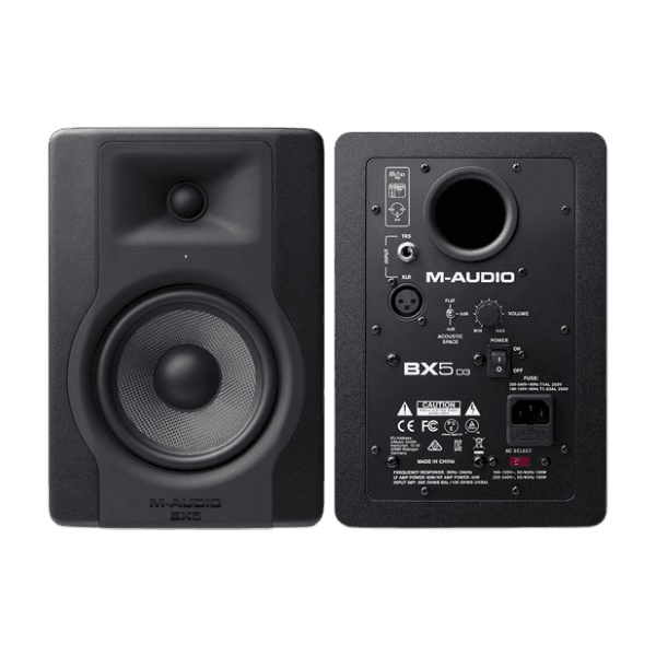 M-AUDIO BX5 D3 2-WAY POWERED STUDIO MONITOR SPEAKERS