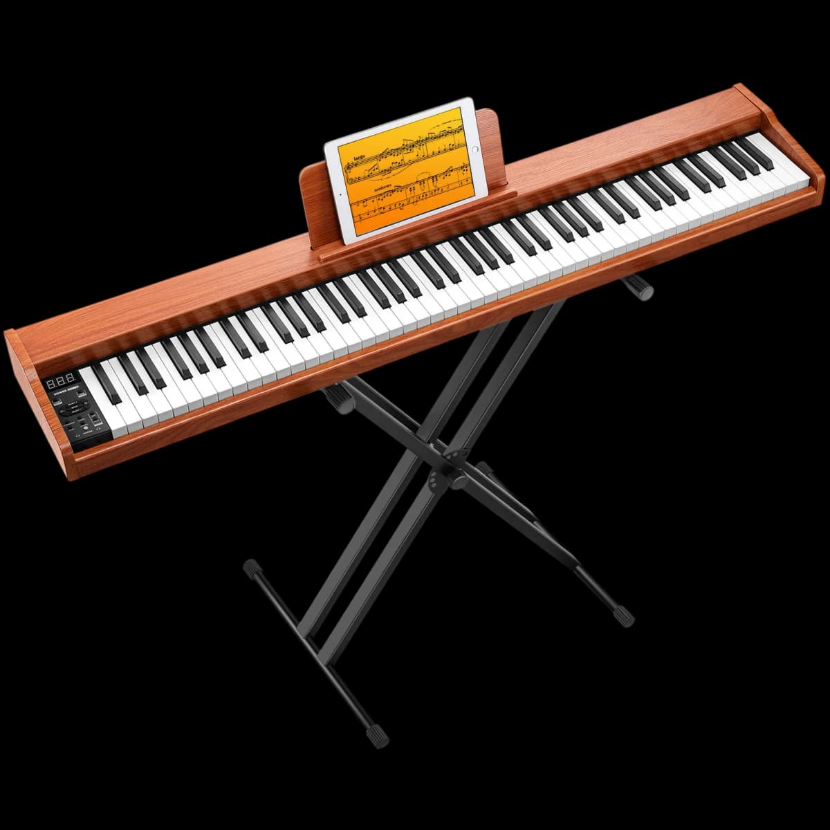 DONNER DEP-1S PORTABLE SEMI WEIGHTED 88-KEYS KEYBOARD WITH STAND X