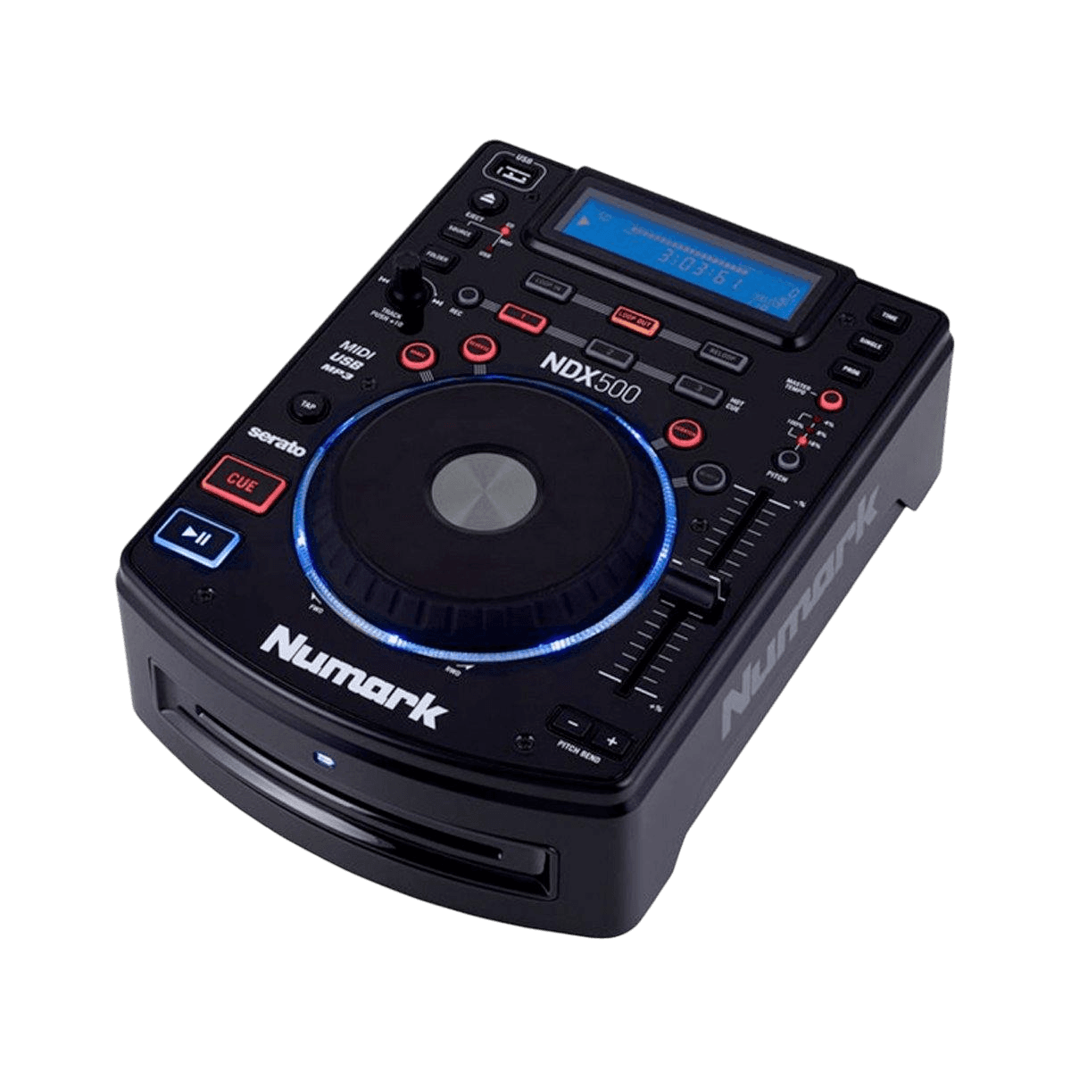 NUMARK NDX500 USB CD MEDIA PLAYER AND SOFTWARE CONTROLLER