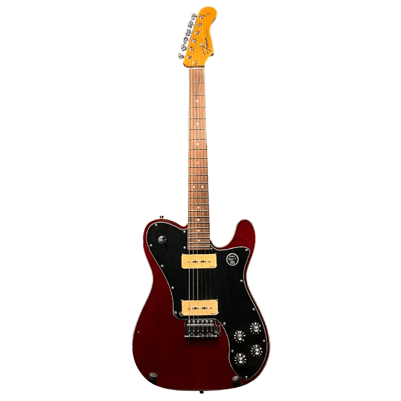 FENA TL DLX-90 TELECASTER DELUXE RED WINE GITAR ELEKTRIK