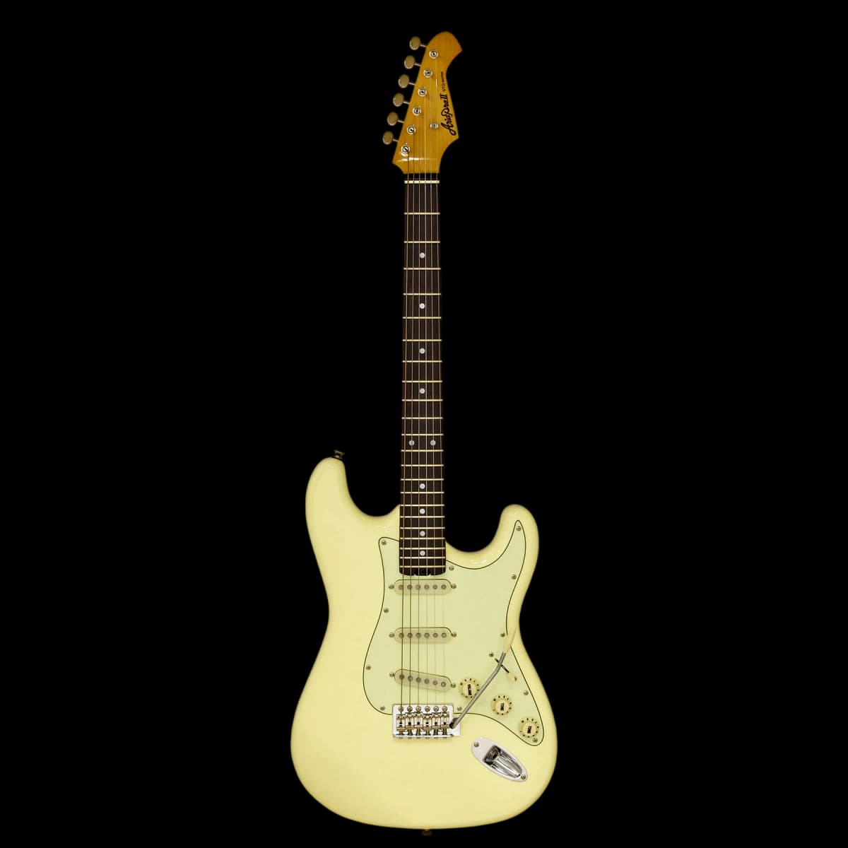 ARIA PRO II STG 62 MODERN CLASSIC ELECTRIC GUITAR VINTAGE WHITE