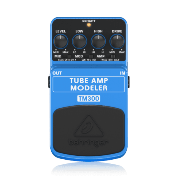 BEHRINGER TM-300 TUBE AMPLIFIER MODELER PEDAL GITAR