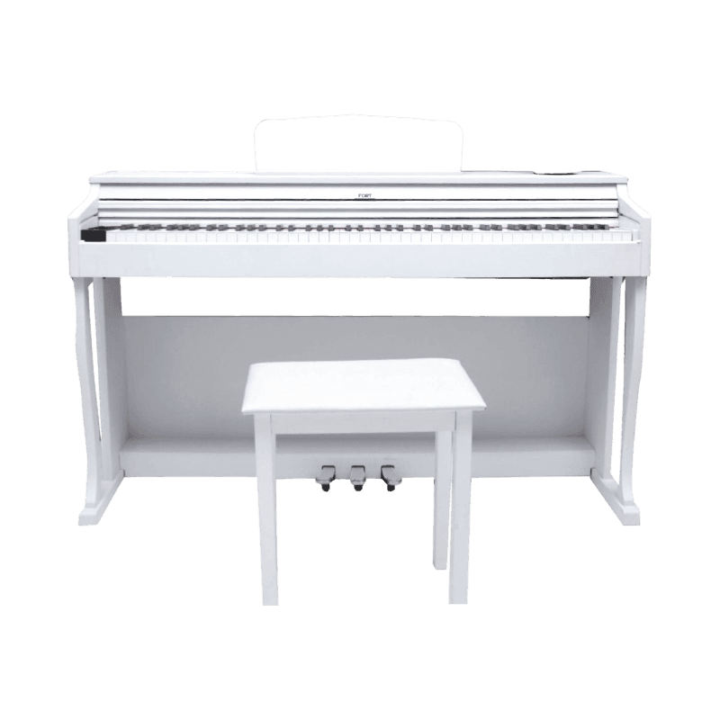 FORT BELGICA WHITE DIGITAL PIANO