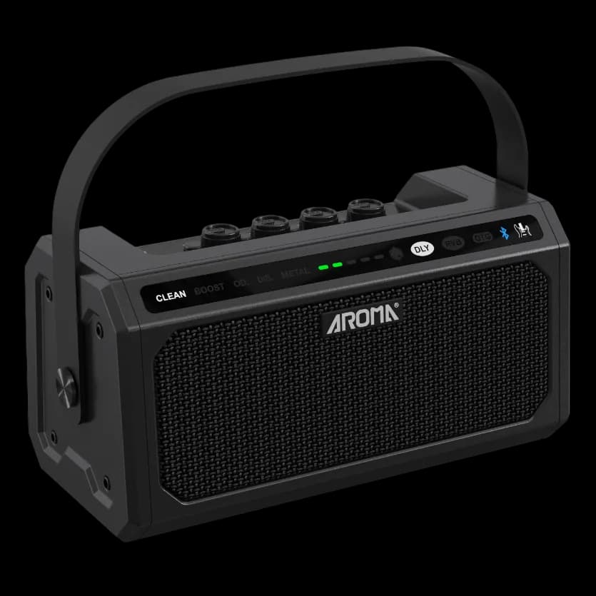 AROMA TG08 PORTABLE RECHARGEABLE BATTERY GUITAR AMPLIFIER