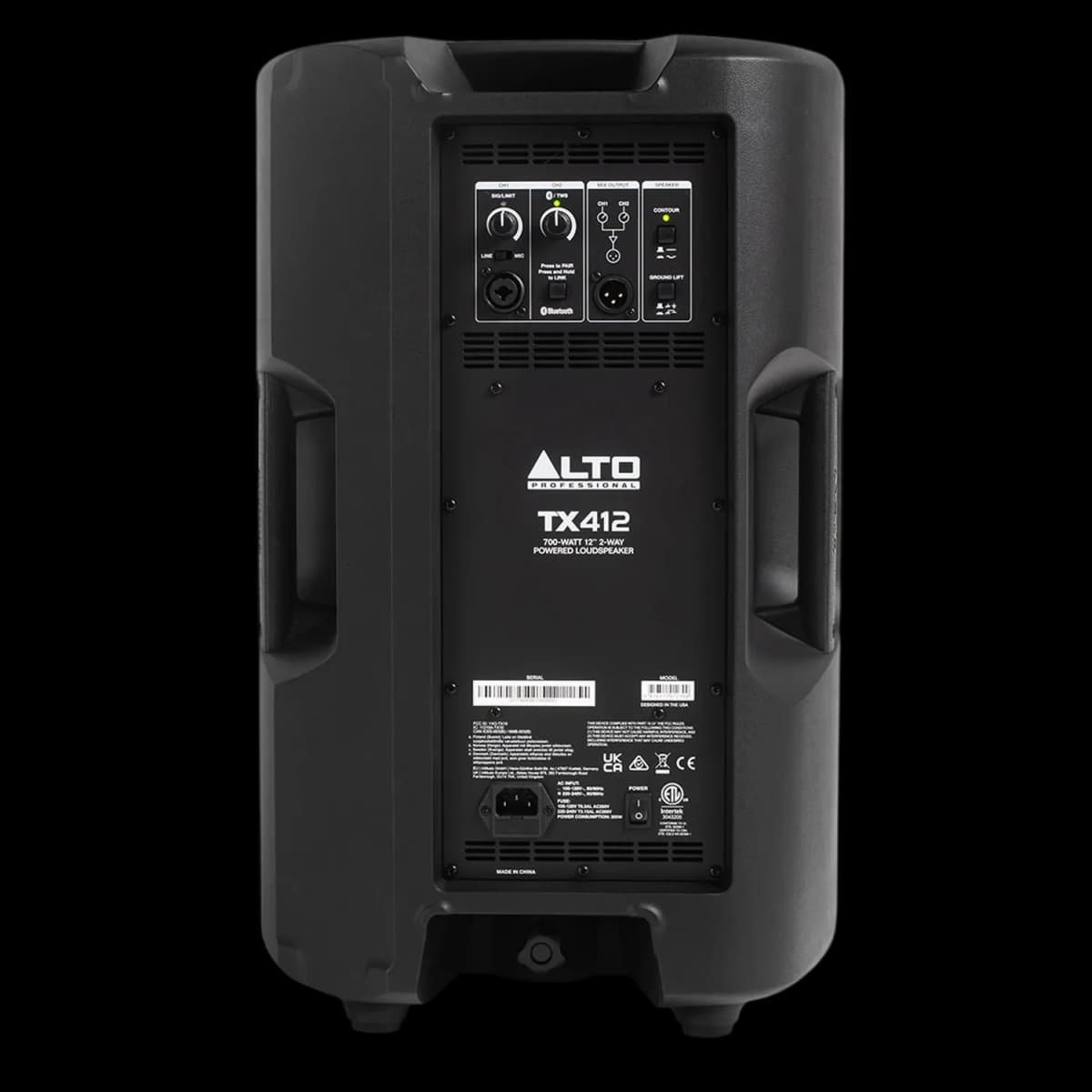 ALTO TX412 700-WATT 12-INCH ACTIVE POWERED SPEAKER