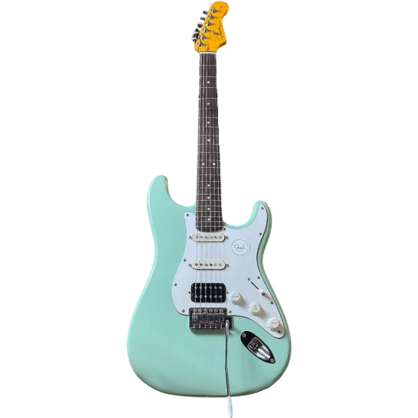 FENA TL DB TELECASTER SURF GREEN GITAR ELEKTRIK